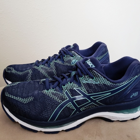 asics nimbus 20 indigo blue